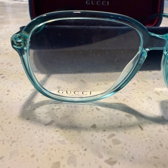 Gucci light blue women’s optical glasses brand new in case - Picture 2 of 4